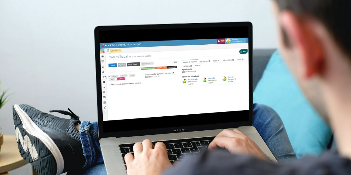 Gestão de Ocorrências e Reclamações no ACELINK